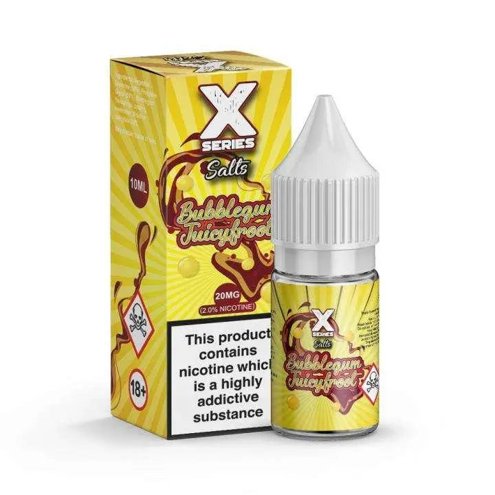 X-Series Nic Salt - Bubblegum Juicyfroot - 10ml - Absolute Vape
