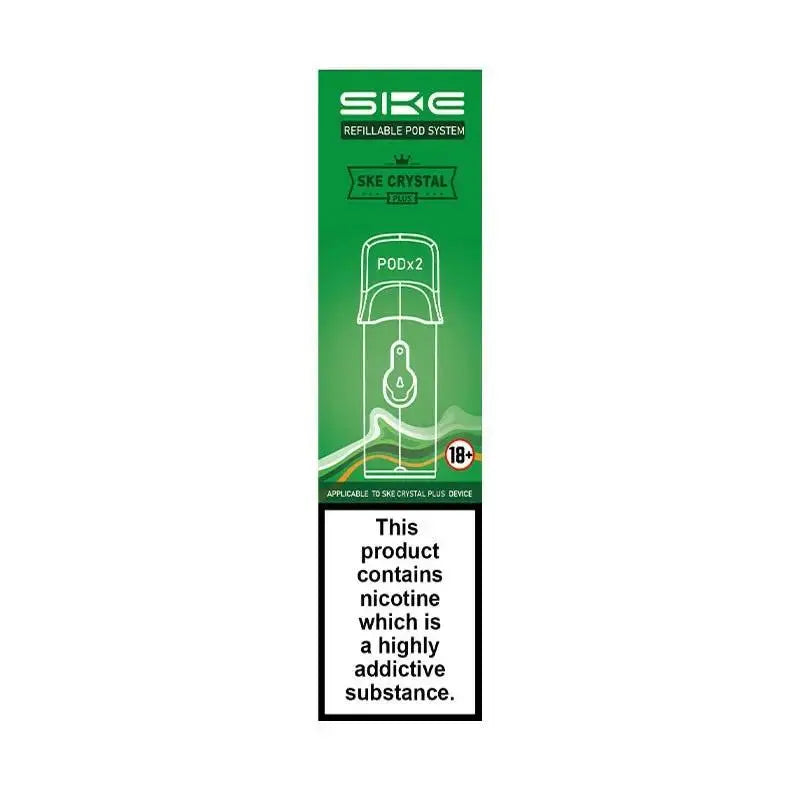 SKE Crystal Plus Empty Refillable Replacement Pod - Absolute Vape