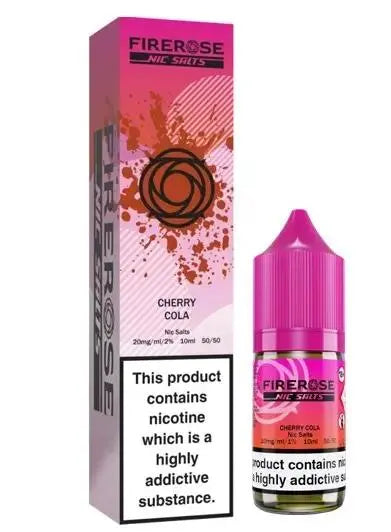 Cherry Cola Nic Salt E-Liquid by Firerose 5000 Salts 10ml - Absolute Vape