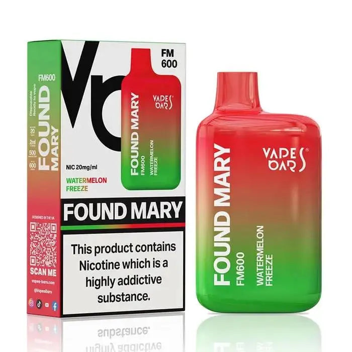 Found Mary FM600 Disposable Vape - 20mg Absolute Vape