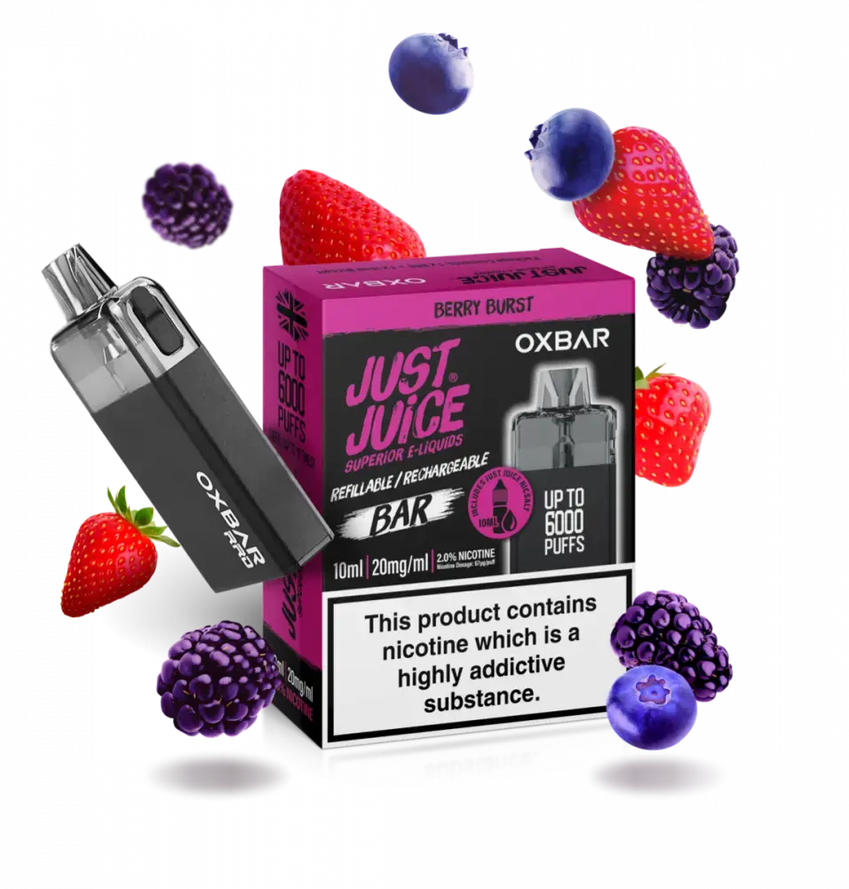 Berry Burst-Oxbar RRB Disposable Vape Bar by Just Juice - Absolute Vape