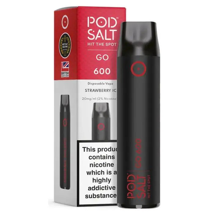 Pod Salt Go 600 Disposable Vape Pod Salt