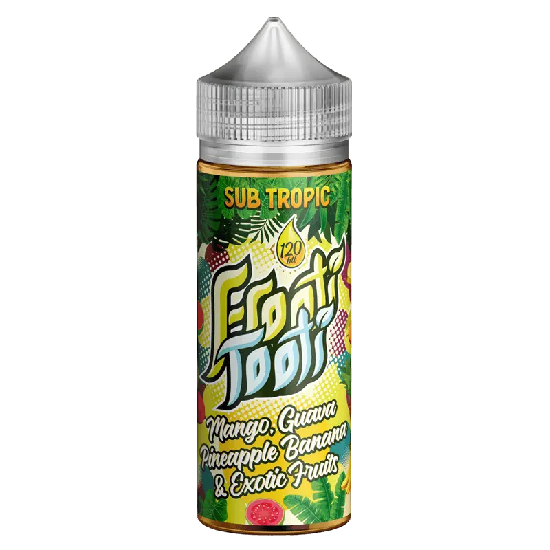 kingston-e-liquids-mango-guava-banana-exotic-fruit-e-liquid-100ml-shortfill-by-kingston-tooti-frooti-sub-tropic