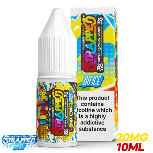 Rainbow Candy Nic Salt E-liquid by PNP Crystal Bar Nic Salt 10ml - Absolute Vape