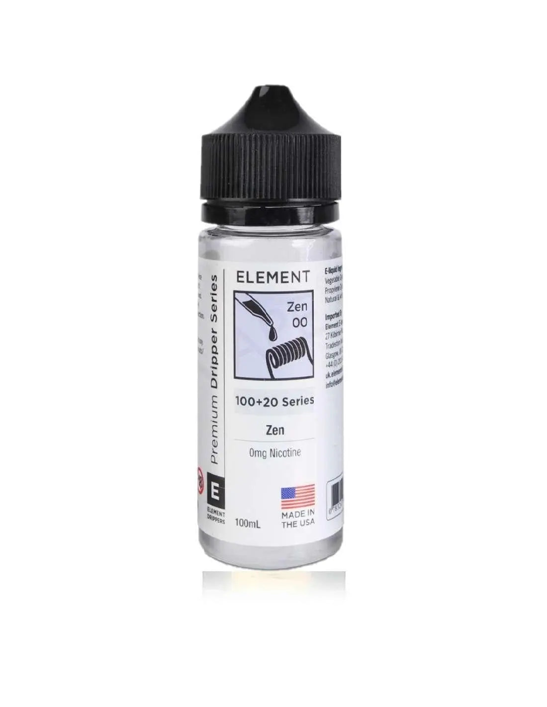 ZEN-DRIPPER-SHORTFILL-E-LIQUID-BY-ELEMENT-100ML