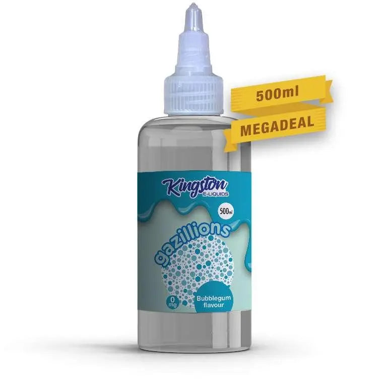 Kingston Gazillion - Bubblegum - 500ml - Absolute Vape