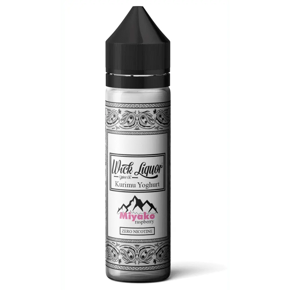 Wick Liquor Kurimu Yoghurt - Miyako Raspberry - 50ml - Absolute Vape