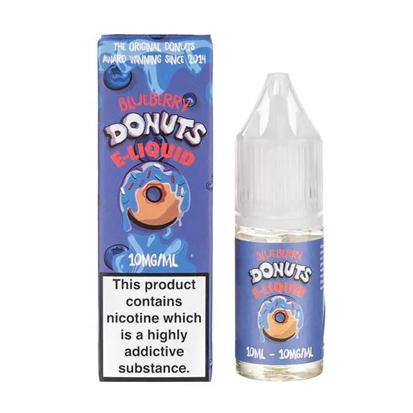 Blueberry Donuts Nic Salt E-Liquid by Marsh Mallow Man 10ml - Absolute Vape