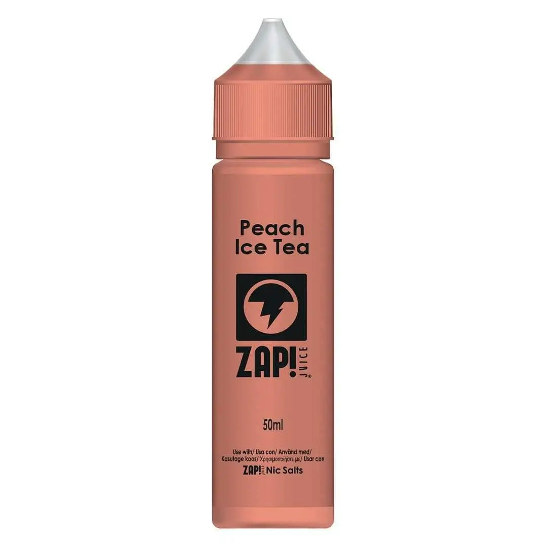 ZAP! Juice E Liquid - Peach Iced Tea - 50ml - Absolute Vape