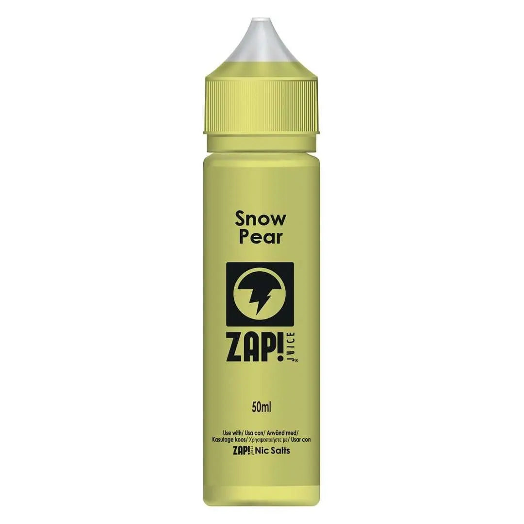 ZAP! Juice E Liquid - Snow Pear - 50ml - Absolute Vape