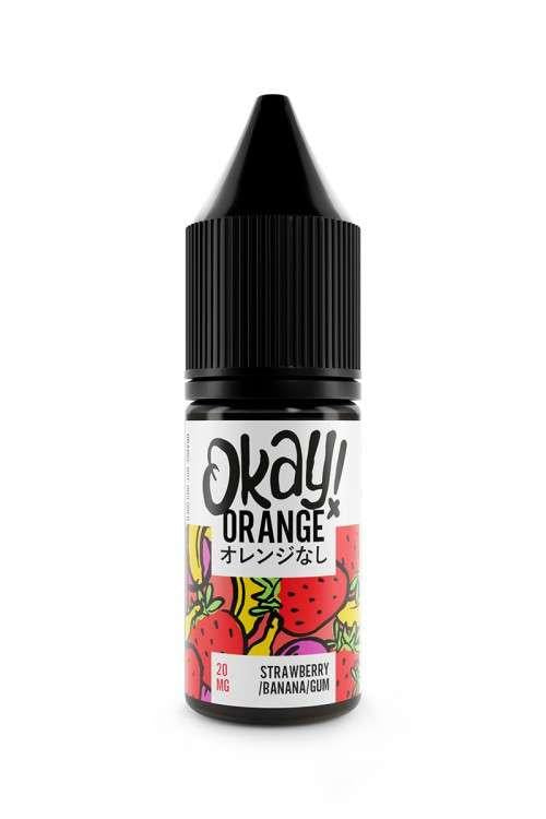 20mg-okay-orange-10ml-nicotine-salts-strawberry-banana-gum-white-500×750-1