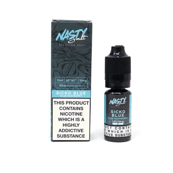 Sicko Blue Nic Salt E-Liquid by Nasty Juice 10ml - Absolute Vape
