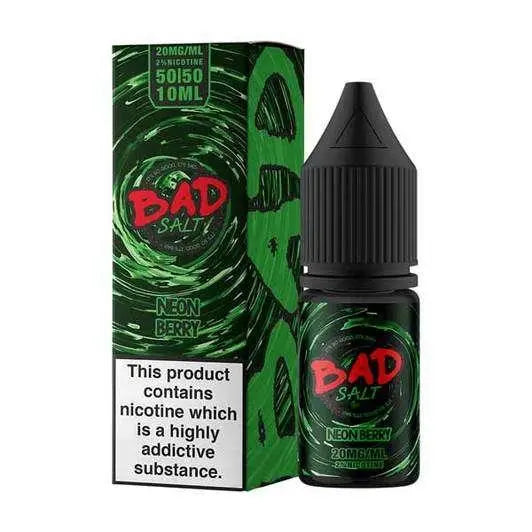 Neon Berry Nic Salt E-Liquid by Bad Salt 10ml - Absolute Vape