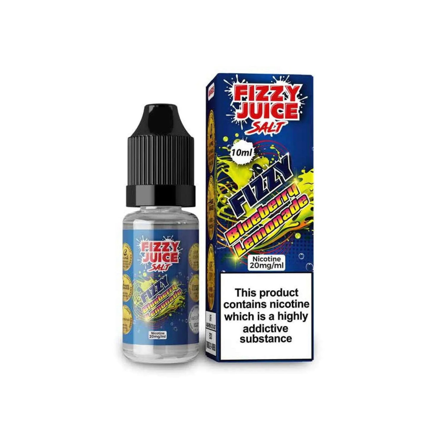 Blueberry Lemonade Nic Salt E-Liquid by Mohawk Fizzy Juice Salt 10ml - Absolute Vape