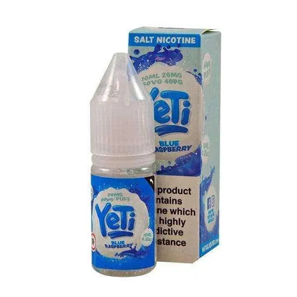 Blue Raspberry Nic Salt E-liquid by Yeti Salt 10ml - Absolute Vape