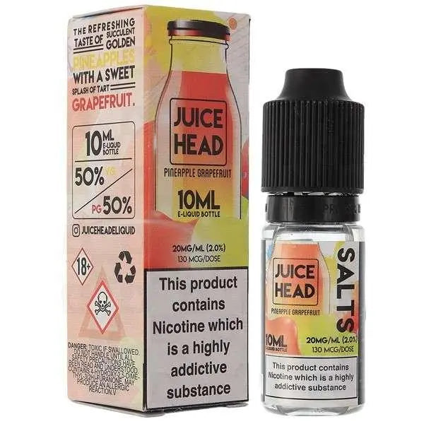 Pineapple Grapefruit Nic Salt E-Liquid by Juice Head 10ml - Absolute Vape