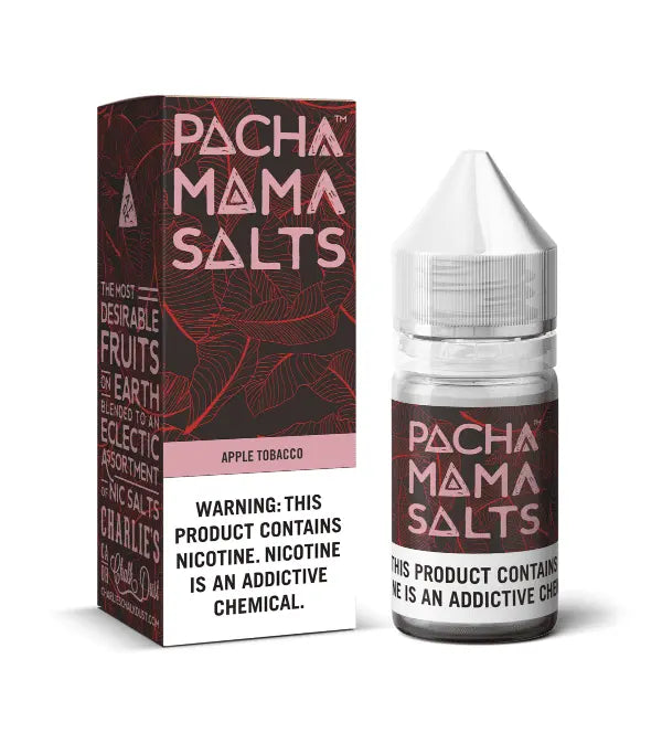 Apple Tobacco Nic Salt E liquid by Pacha Mama Salts 10ml - Absolute Vape