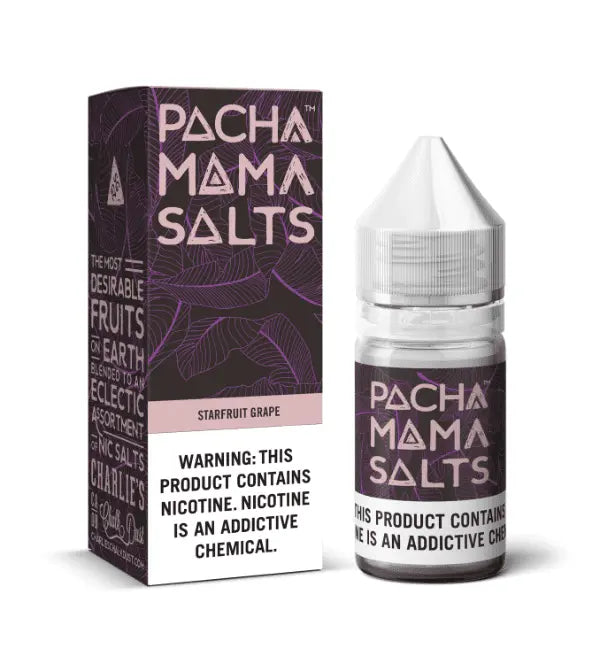 Starfruit Grape Nic Salt E liquid by Pacha Mama Salts 10ml - Absolute Vape