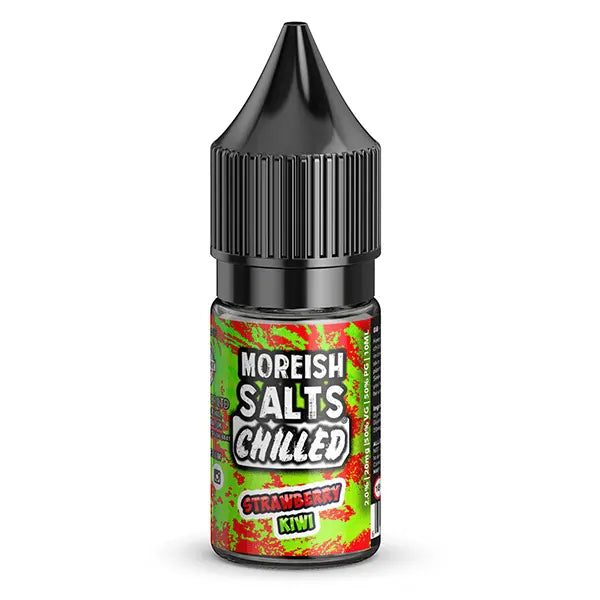 Chilled Strawberry & Kiwi Nic Salt E-liquid by Moreish Puff 10ml - Absolute Vape
