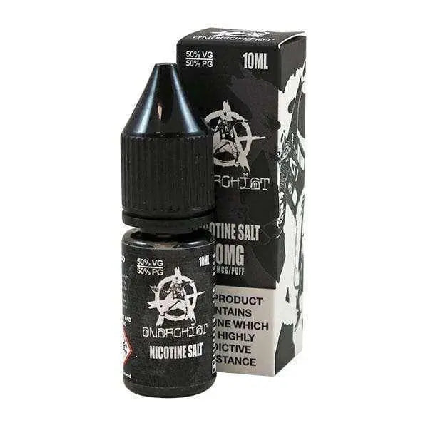 Black Nic Salt E-liquid by Anarchist Salt 10ml - Absolute Vape