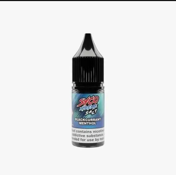 Blackcurrant Menthol Nic Salt E-Liquid by Syco Xtreme 10ml - Absolute Vape