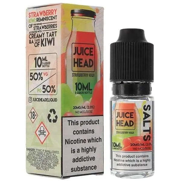 Strawberry Kiwi Nic Salt E-Liquid by Juice Head 10ml - Absolute Vape
