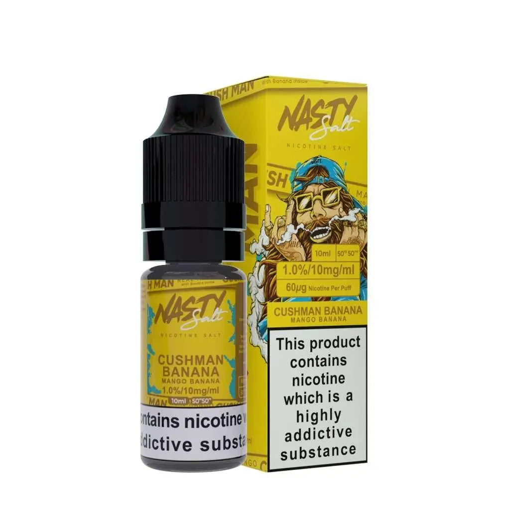 Cush Man Banana Nic Salt E-Liquid by Nasty Juice 10ml - Absolute Vape