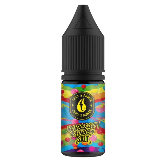 Bubblegum Rainbow Nic Salt E-Liquid by Juice N Power 10ml - Absolute Vape