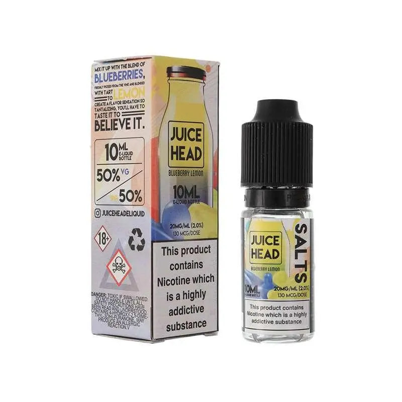 Blueberry Lemon Nic Salt E-Liquid by Juice Head 10ml - Absolute Vape