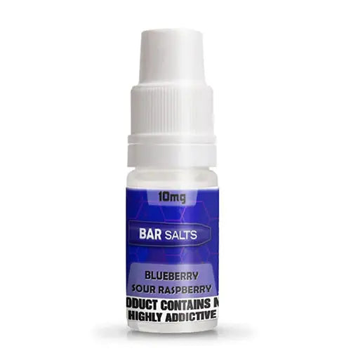 Blueberry Sour Raspberry Nic Salt E-Liquid by Bar Salts 10ml - Absolute Vape