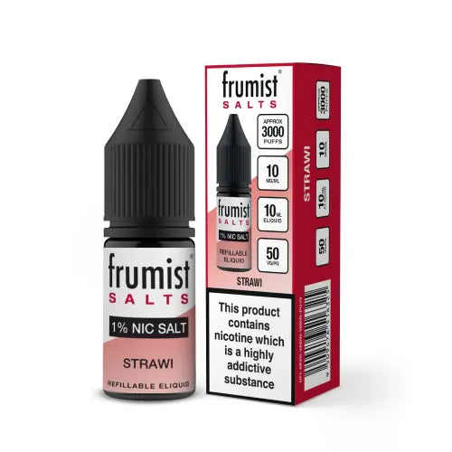 Strawi Nic Salt E-Liquid by Frumist Salts 10ml - Absolute Vape