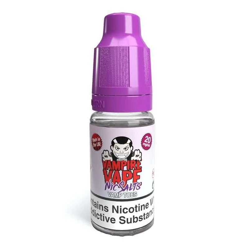 Vamp Toes Nic Salt E-Liquid by Vampire Vape 10ml - Absolute Vape