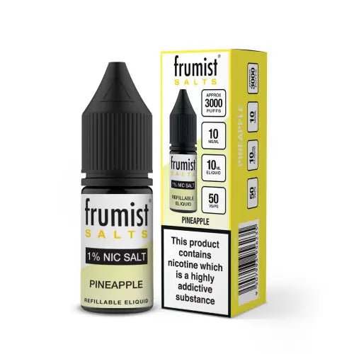Pineapple Nic Salt E-Liquid by Frumist Salts 10ml - Absolute Vape