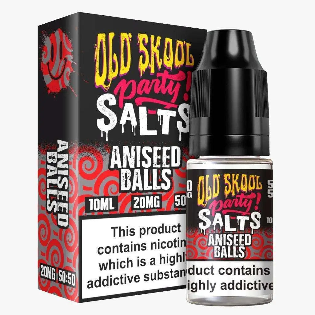 Aniseed Balls Nic Salt E-Liquid by Old Skool Party Salts 10ml - Absolute Vape
