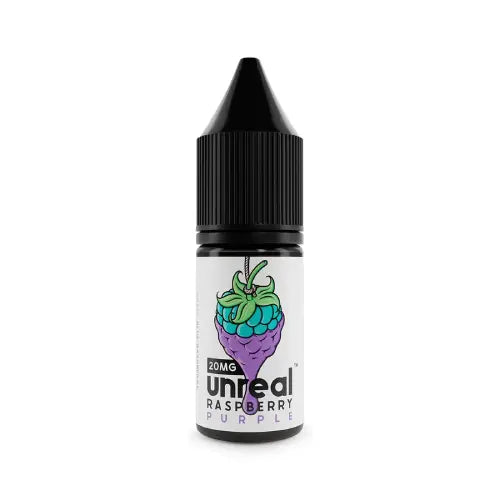 Purple Nic Salt E-Liquid by Unreal Raspberry 10ml - Absolute Vape