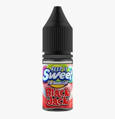 Blackjack Nic Salt E-Liquid by Keep It Sweet 10ml - Absolute Vape