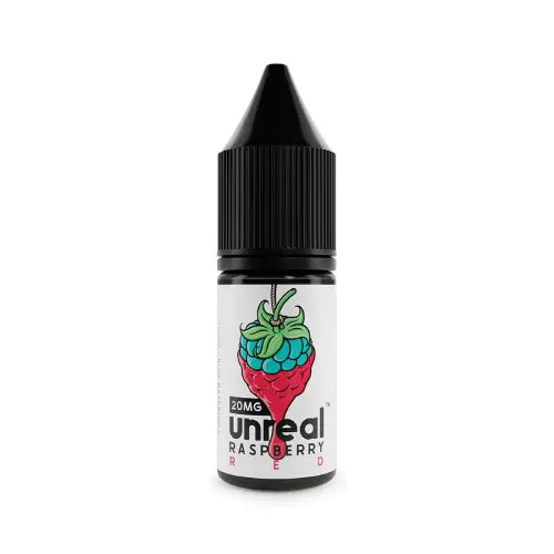 Red Nic Salt E-Liquid by Unreal Raspberry 10ml - Absolute Vape