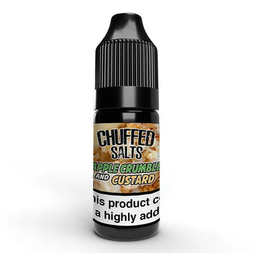 Apple Crumble and Custard Nic Salt E-Liquid by Chuffed Salts 10ml - Absolute Vape