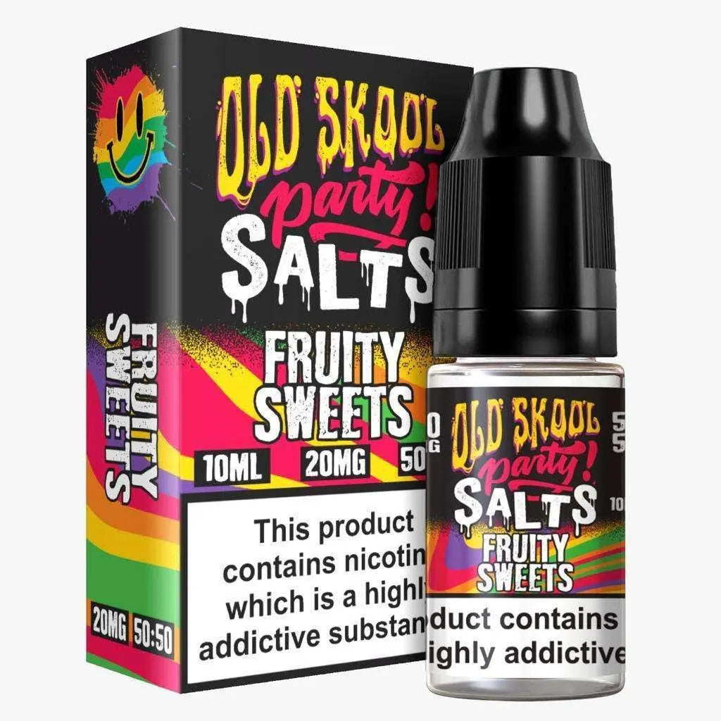 Fruity Sweets Nic Salt E-Liquid by Old Skool Party Salts 10ml - Absolute Vape