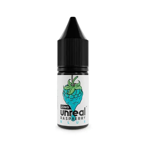 Blue Nic Salt E-Liquid by Unreal Raspberry 10ml - Absolute Vape