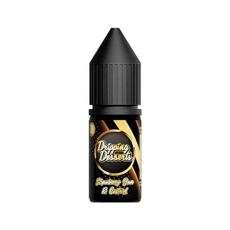 Strawberry Jam & Custard Nic Salt E-Liquid by Dripping Dessert 10ml - Absolute Vape