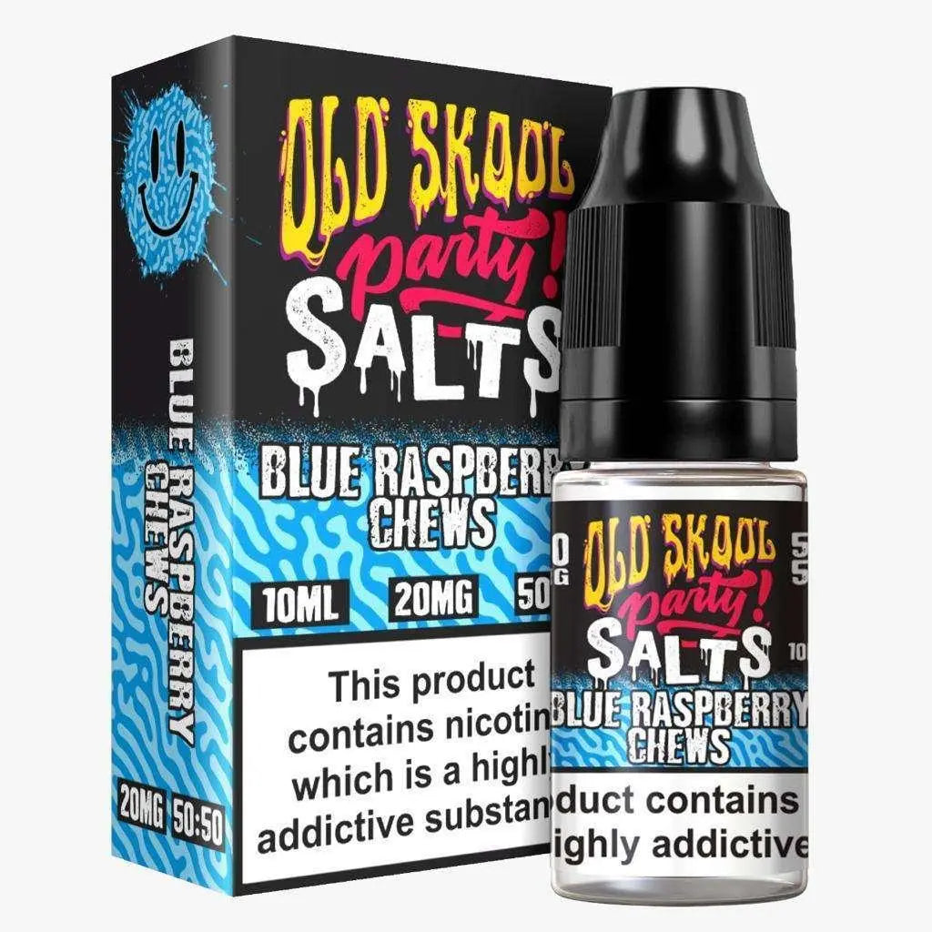 Blue Raspberry Chews Nic Salt E-Liquid by Old Skool Party Salts 10ml - Absolute Vape