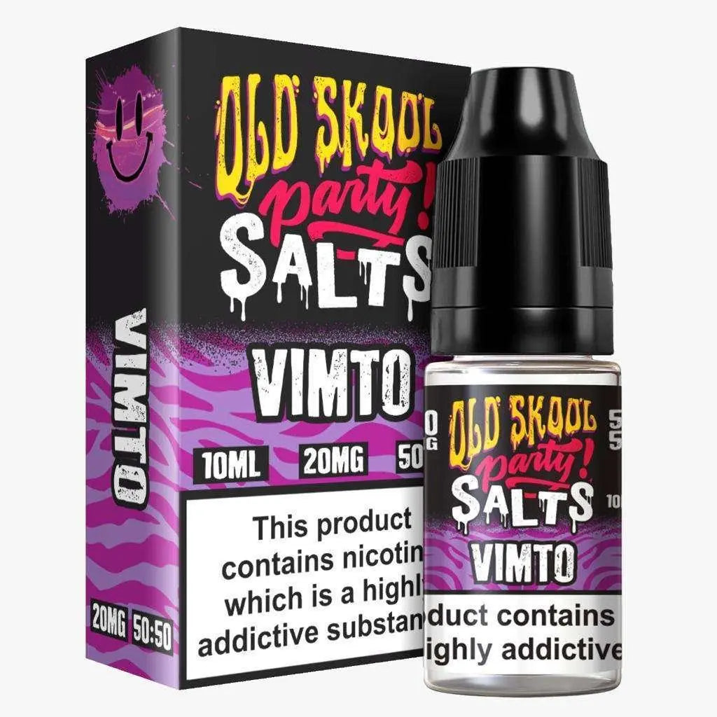 Vimto Nic Salt E-Liquid by Old Skool Party Salts 10ml - Absolute Vape