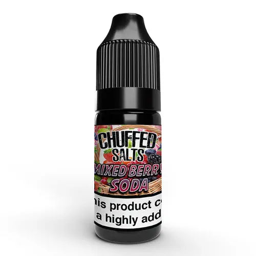 Mixed Berry Soda Nic Salt E-Liquid by Chuffed Salts 10ml - Absolute Vape
