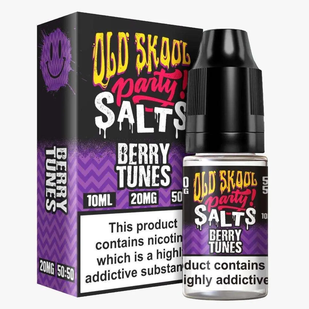 Berry Tunes Nic Salt E-Liquid by Old Skool Party Salts 10ml - Absolute Vape