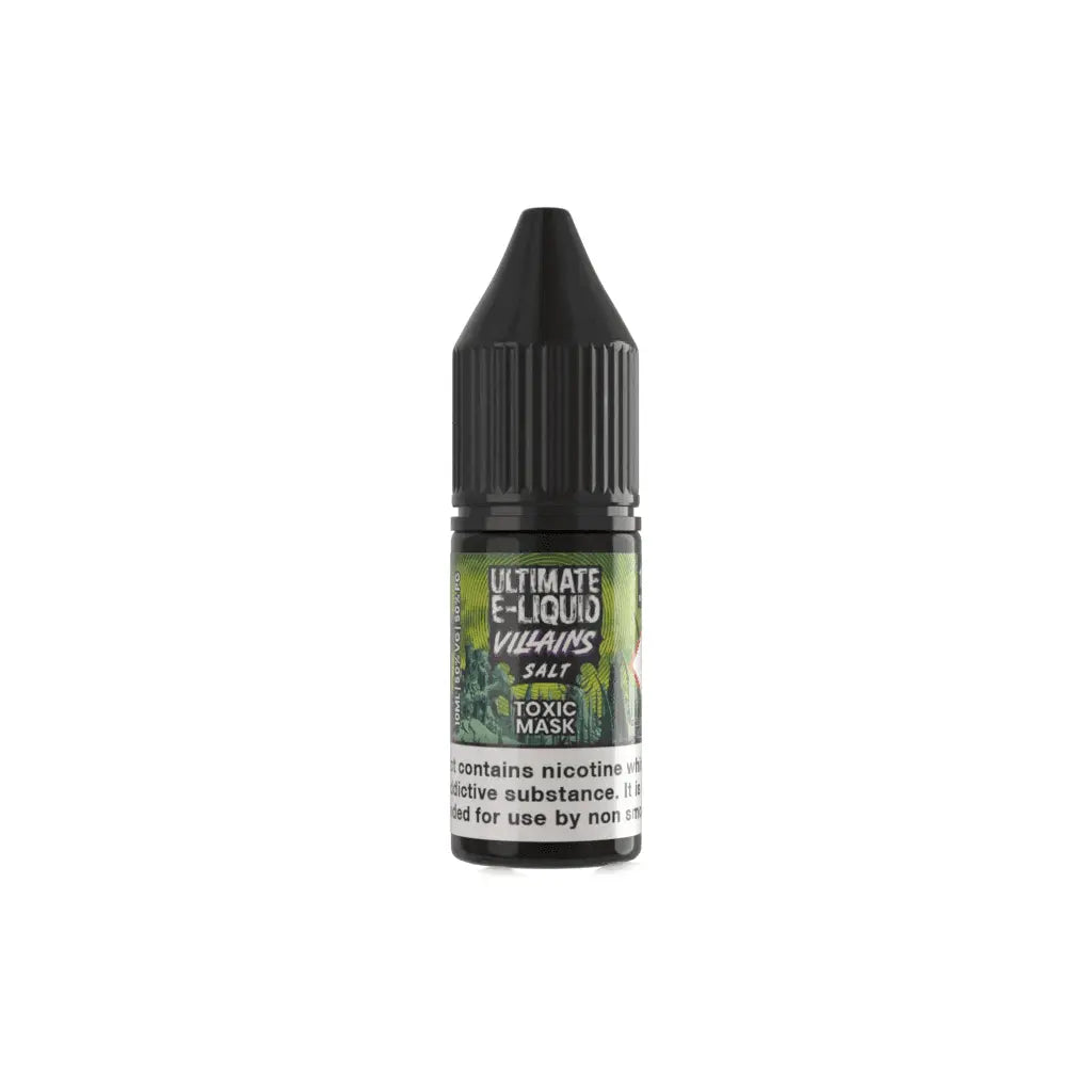 Toxic Mask Villains Nic Salt E-Liquid by Ultimate Salts 10ml - Absolute Vape