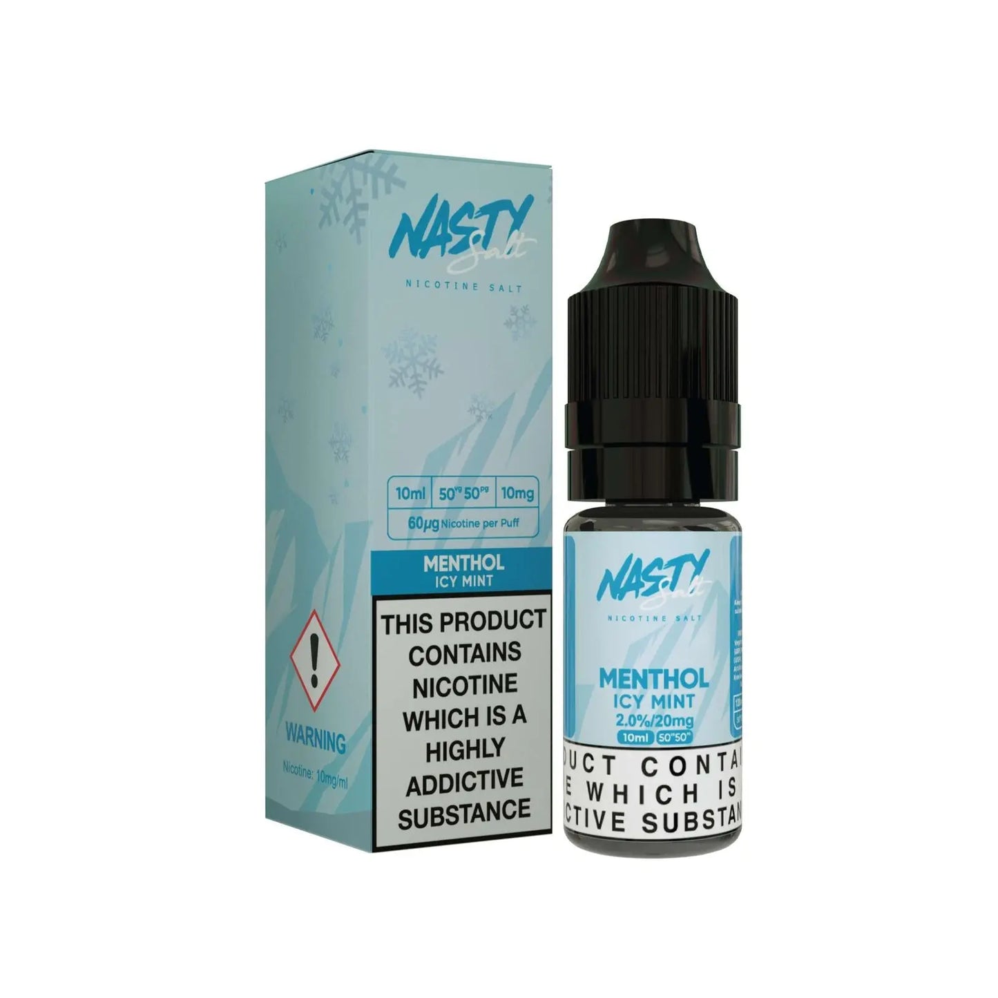 Menthol Nic Salt E-Liquid by Nasty Juice 10ml - Absolute Vape