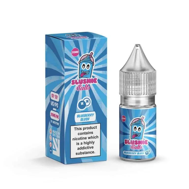 Blueberry Slush Nic Salt E-liquid by Slushie Salts 10ml - Absolute Vape