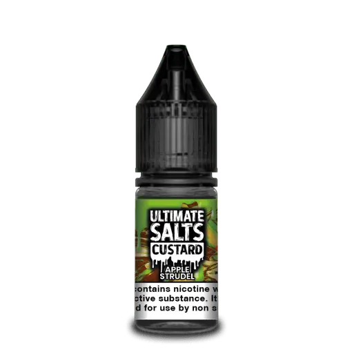 Apple Strudel Custard Nic Salt E-Liquid by Ultimate Salts 10ml - Absolute Vape