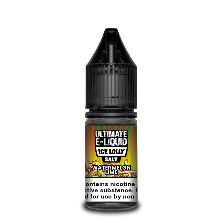 Watermelon Lime Ice Lolly Nic Salt E-Liquid by Ultimate Salts 10ml - Absolute Vape